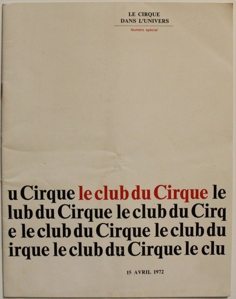 Le club du Cirque