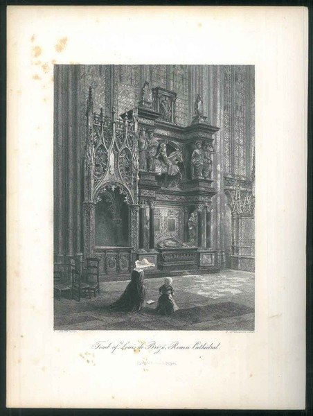 Tomb of Louis de Brézé, Rouen Cathedral.