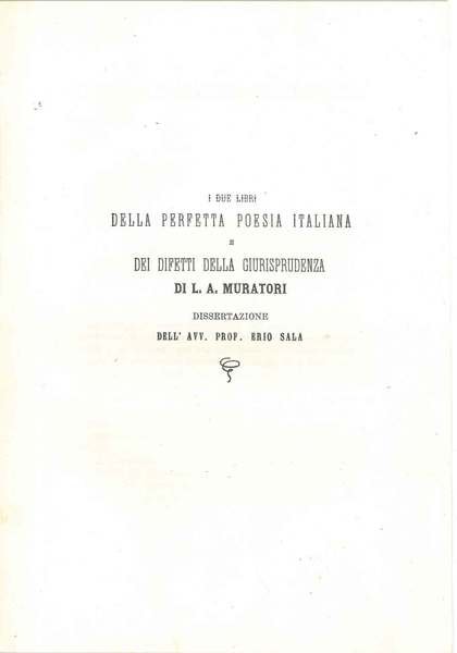 I due libri della perfetta poesia italiana e dei difetti …