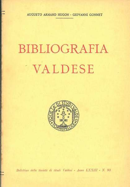 Bibliografia valdese