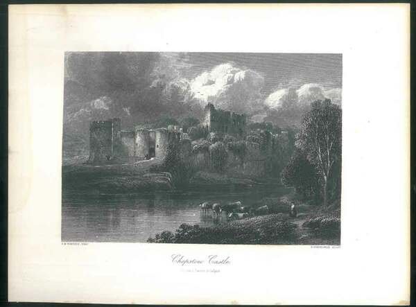 Chepstow Castle.