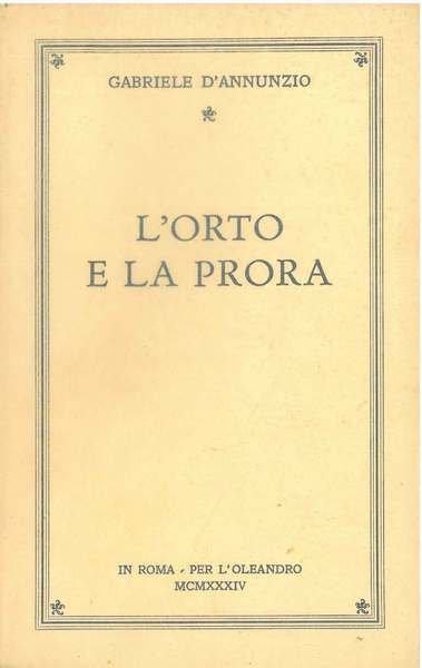 L' orto e la prora