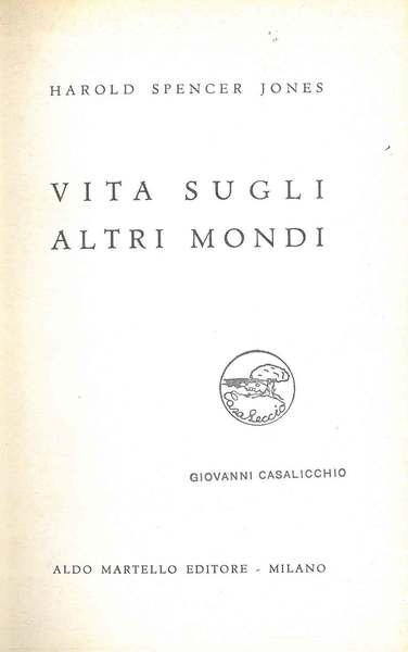Vita sugli altri mondi