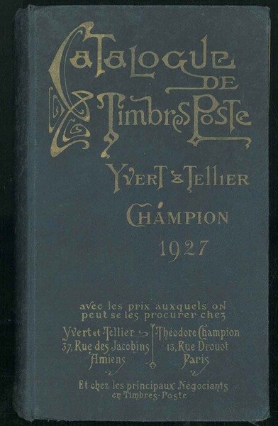 Catalogue prix - courant de timbres - poste.