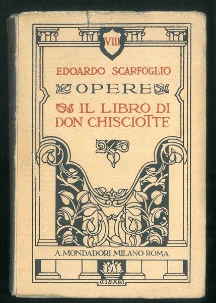 Il libro di Don Chisciotte.