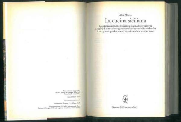 La cucina siciliana. I piatti tradizionali e le ricette più …