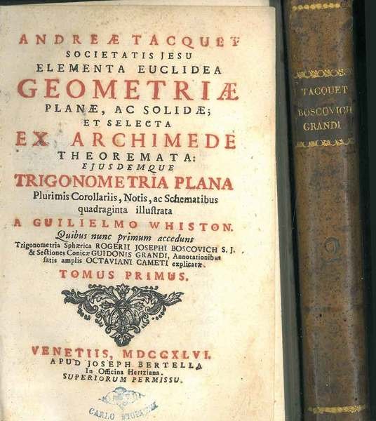 Andreae Tacquet. Elementa euclidea geometriae planae, ac solidae; et selecta …