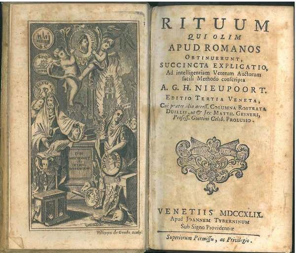 Rituum, qui olim apud Romanos obtinuerunt, succinta explicatio; ad intelligentiam …