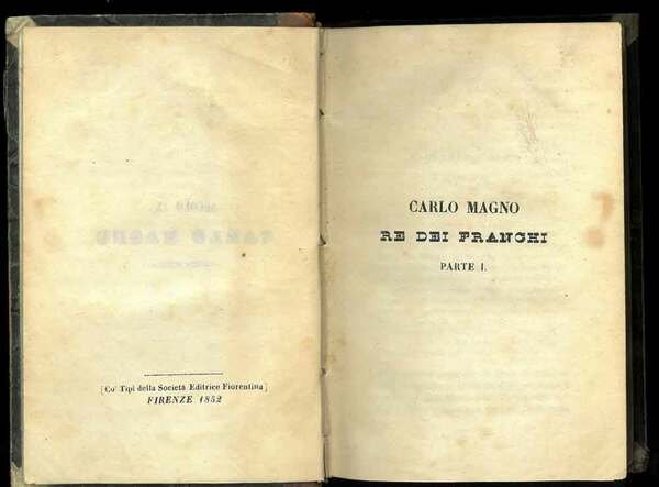 Carlo Magno. Re dei Franchi.