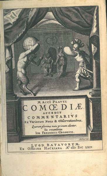 M. Acci Plauti Comoediae. Accedit commentarius ex variorum notis & …