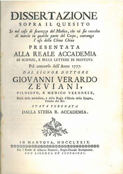 Dissertazione sopra il quesito se nel caso di sicurezza del …