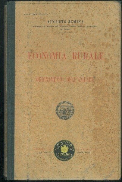 Economia rurale