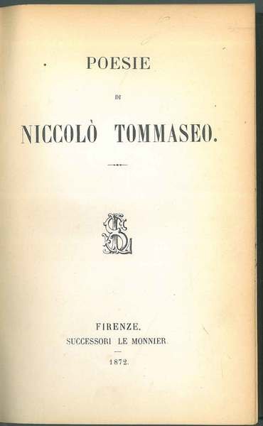 Poesie