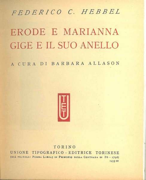Erode e Marianna - Gige e il suo fratello A …