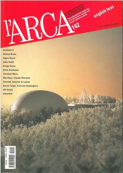 L'Arca. Rivista internazionale di architettura, design e comunicazione visiva. Nov. …