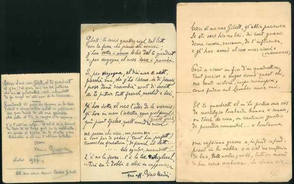 3 Lettere in vario formato