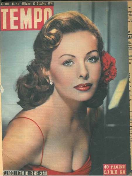 Tempo. Periodico settimanale. Dal 13 ottobre 1951 al 11 ottobre …