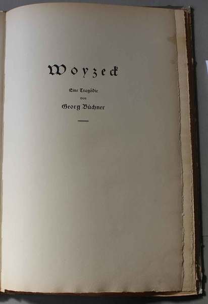 Woyzek eine Tragoedie