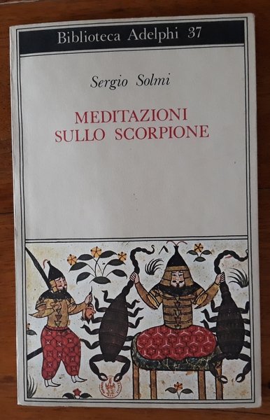Meditazioni sullo scorpione e altre prose