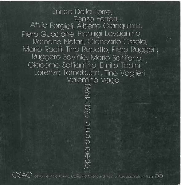L' opera dipinta 1960-1980