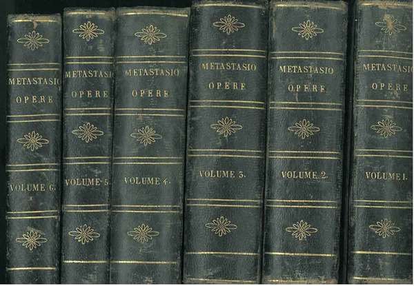 Opere dell'Ab. Pietro Metastasio conforme con l'edizione di Lucca del …