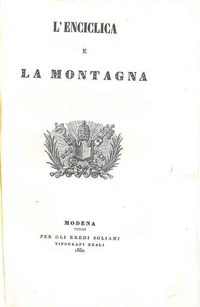 L' enciclica e la montagna
