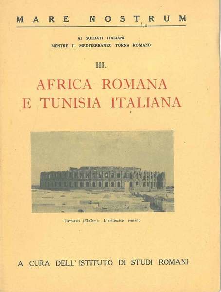 Africa romana e Tunisia italiana
