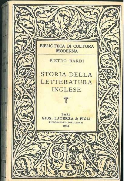 Storia della letteratura inglese