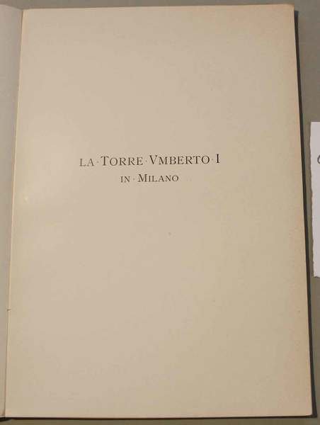 Indagini e documenti riguardanti la torre principale del Castello di …