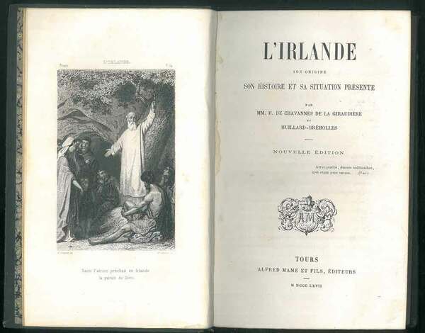 L'Irlande son origine, son histoire et sa situation présente. Nouvelle …