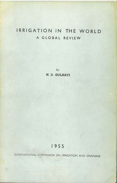 Irrigation in the world. A global review. First Edition