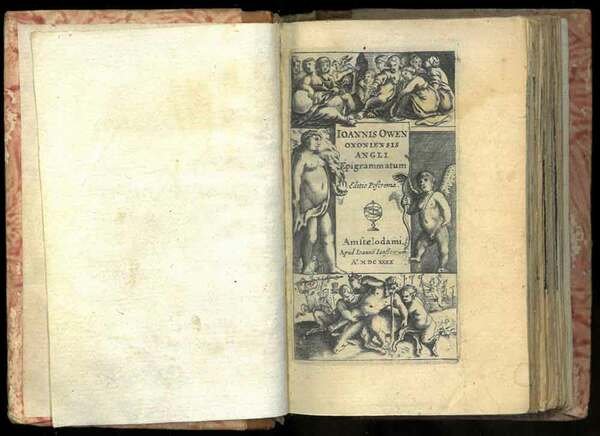 Ioannis Oweni Oxoniensis Angli Epigrammatum. Editio Postrema.