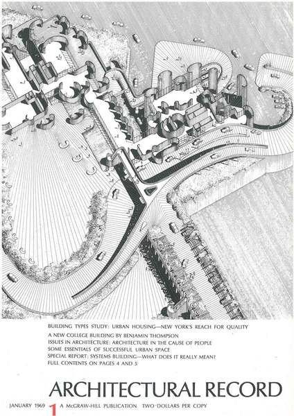 Architectural Record , January - December 1969 COMPLETE YEAR 12 …