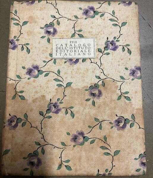 Catalogo generale delle proprie edizioni.