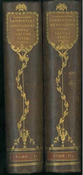 Annotazioni sopra le feste di nostro Signore e della beatissima …