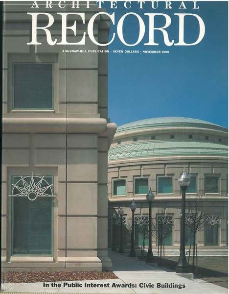 Architectural Record N.11 November 1990. Building Types Study: High-rise office … | Immagine Gallery 1