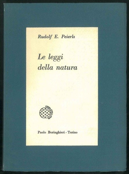 Le leggi della natura. Traduzione di Liliana Ragusa Gilli.