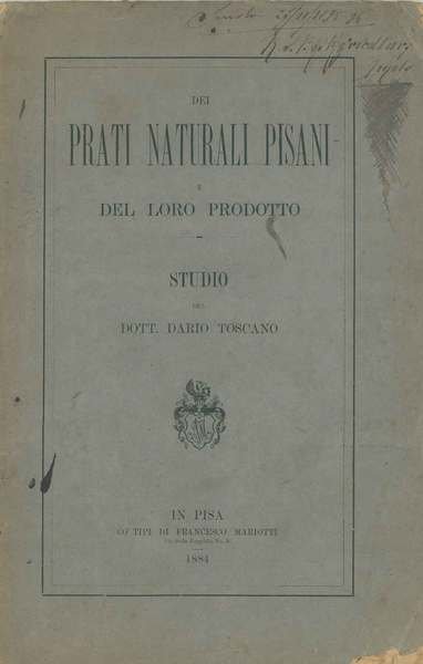 Dei prati naturali pisani e del loro prodotto