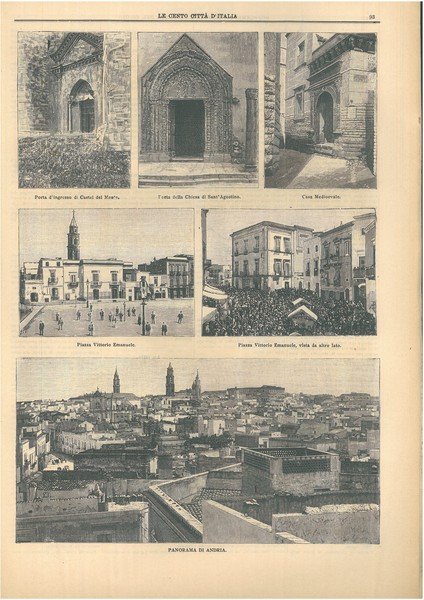 Andria. Le cento città d'Italia: supplemento mensile illustrato del secolo