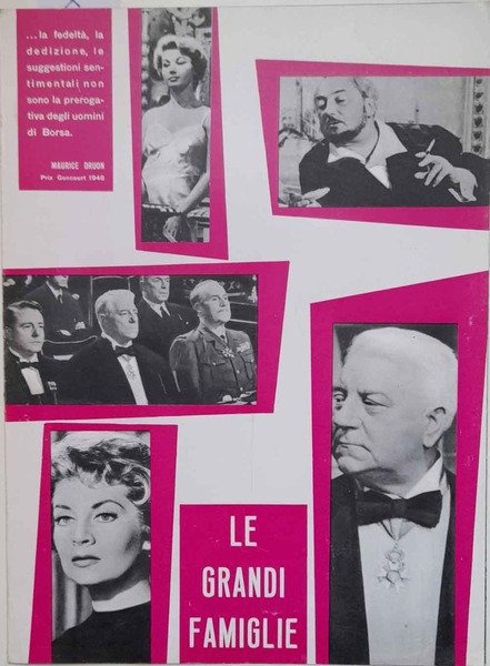 Le grandi famiglie. (Jean Gabin, B. Blier)