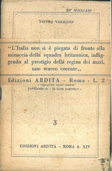 L' aspetto navale del conflitto anglo-italiano