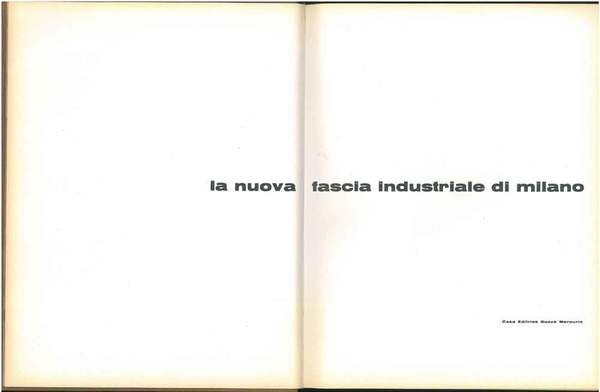 La nuova fascia industriale di Milano