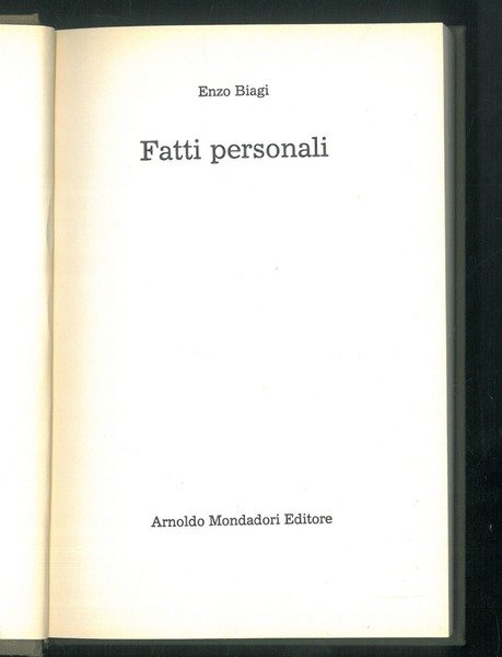 Fatti personali