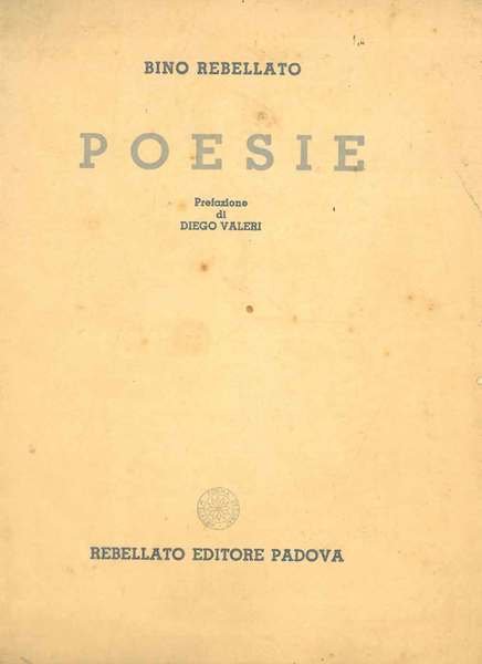 Poesie Prefazione di D. Valeri