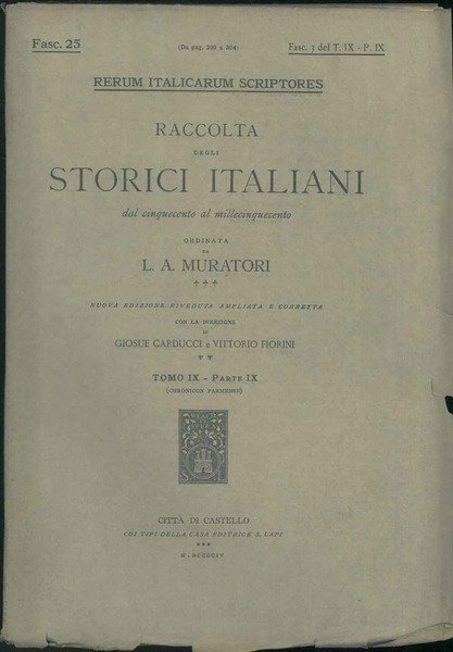 Annales Arretinorum maiores et minores. Fasc. 3 del Tomo XXIV, …