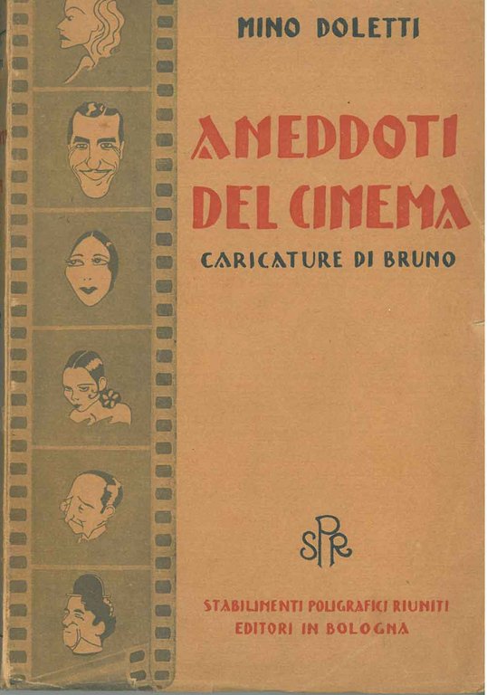 Aneddoti del cinema. Caricature di Bruno