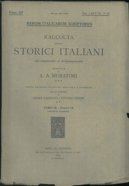 Annales Arretinorum maiores et minores. Fasc. 3 del Tomo XXIV, …