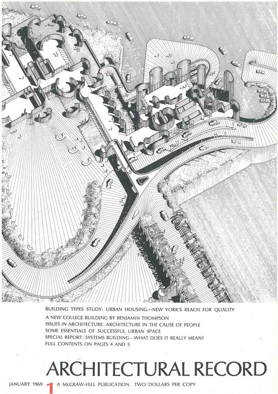 Architectural Record , January - December 1969 COMPLETE YEAR 12 …