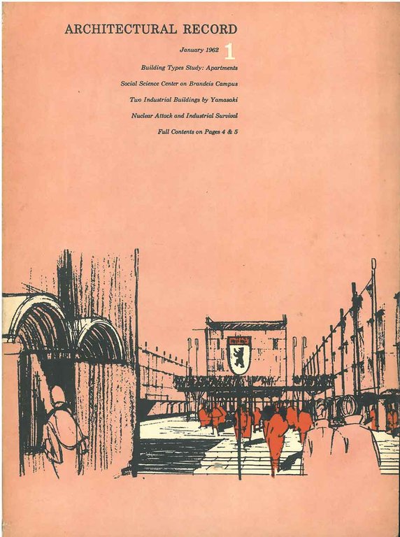 Architectural Record. January 1962, n. 1. Tema: Building Types Study …