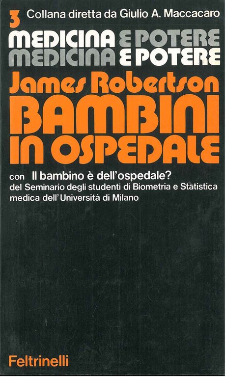 Bambini in ospedale. Il bambino è dell'ospedale? seminario degli studenti …